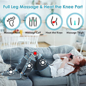 Electric Heated Muscle Relax Pain Relief foot knee calf
