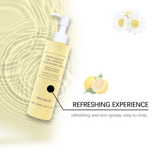 West&Month Citrus Gentle Cleansing Oil, Care For Skin, Clean Pores, Refreshing, Moisturizing And Cleansing Oil