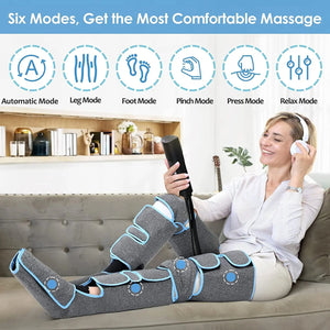 Electric Heated Muscle Relax Pain Relief foot knee calf