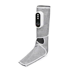 Heated Leg Massager with Multi-Level Adjustment, Simulated Air Pressure Massage, Rechargeable Beauty Leg Device, Kneading Full Wrap Foot Therapy Machine