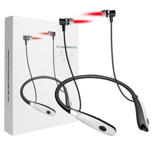 Neck mounted nasal and ear canal laser irradiation instrument 650nm laser light wave instrument physical therapy instrument