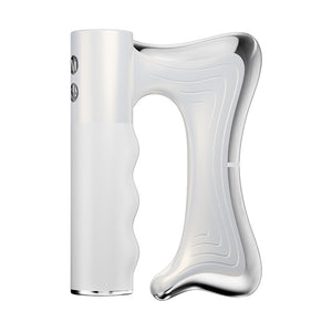 Microcurrent hot compress vibration massager muscle relaxation tool