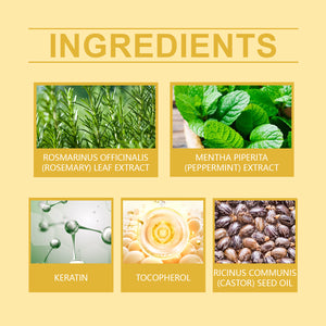 Rosemary Mint Hair Care Oil Hydrating Hair Care Soft Nourishing Hydrating Daily Massage Hair Care Oil