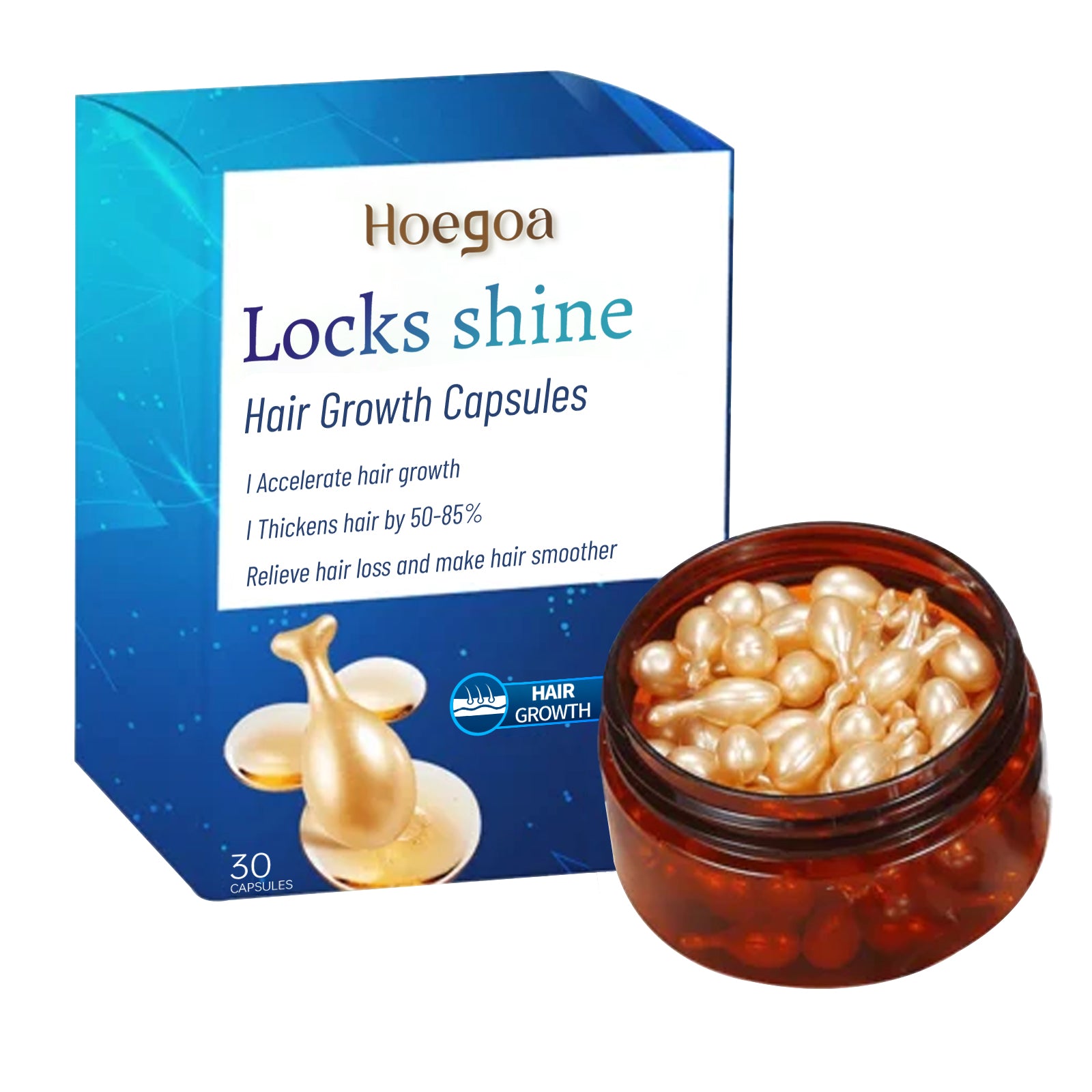 Intensive Hair Care Capsule, Scalp Repair Essential Oil Smoothing Hair Care Essence Leave-In Hair Care Capsule