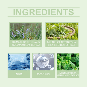 Rosemary Hair Treatment Spray, Gentle Nourishing Soft Shine Strong Hair Treatment Spray