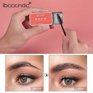 Brow Lamination Styling Soap Kit Eyebrows Lifting Soap with Aole Mist Sprayer Brows Growth Serum Long Lasting Makeup Kit